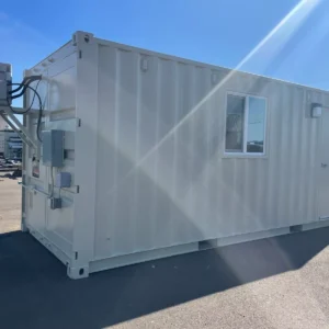 20 Fuß Büro in renoviertem Schiffscontainer