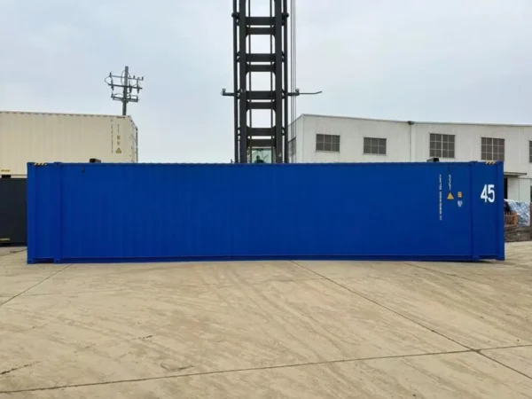 Neuer 45 Fuß High Cube-Versandcontainer – kräftiges blaues Finish - Image 3