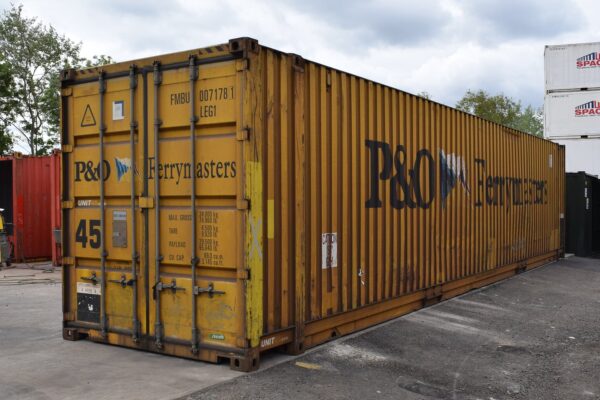 45FT High Cube Gebrauchtcontainer – Wind- und Wasserdicht, Cargo-Worthy