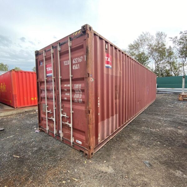 Sauberer, gebrauchter 40-Fuß-Versandcontainer. - Image 2