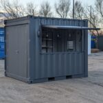 10-Fuß-Container nach Maß mit stilvoller Pop-up-Bar