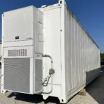 40-Fuß High Cube Isolierter Seecontainer mit 5-Tonnen Bard HVAC-Anlage