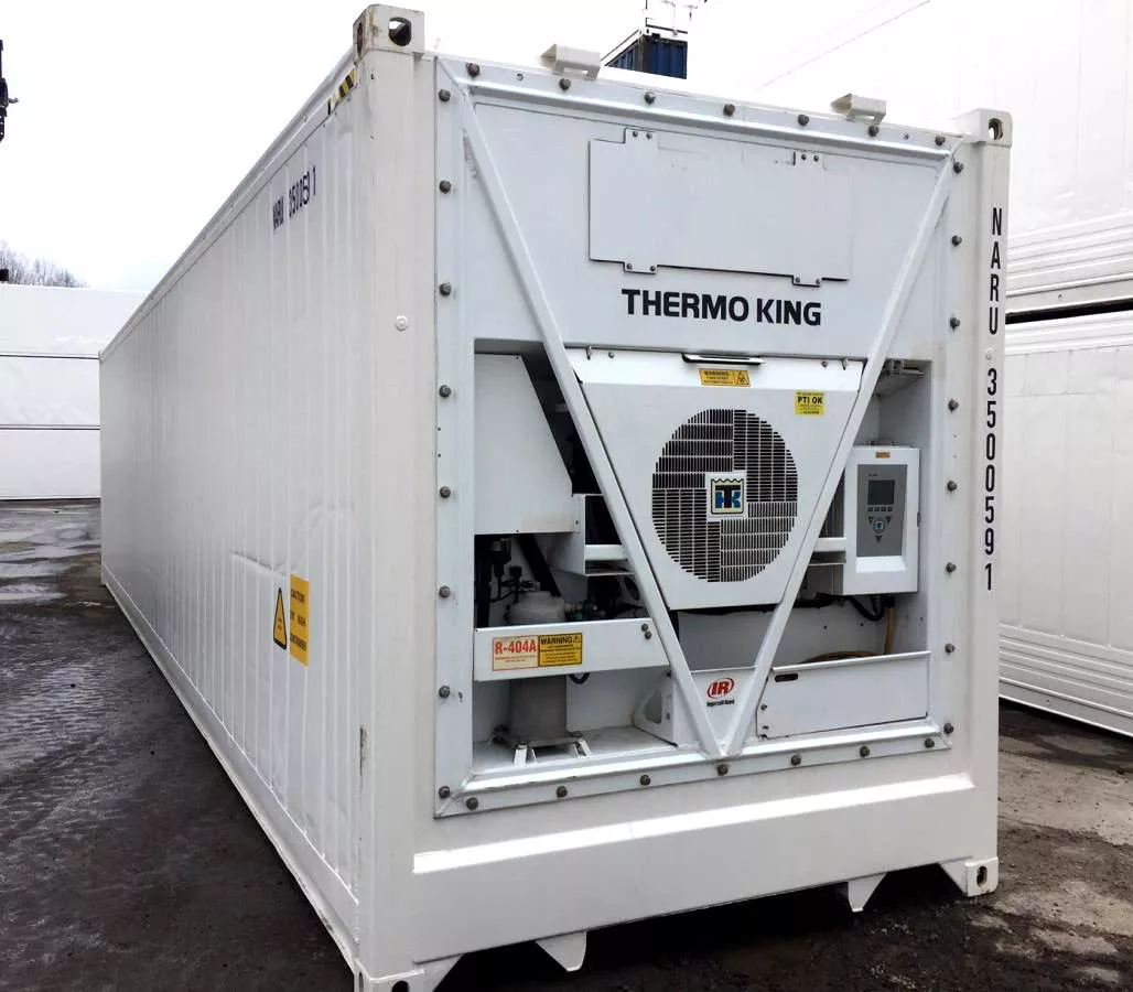40-Fuß Tiefkühlcontainer – Kompakte mobile Kältezelle bis –40 °C (Reefer Container)