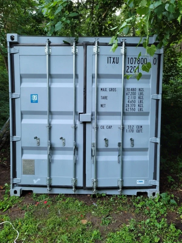20′ Gebrauchter Stahl-Versandcontainer, Lagercontainer