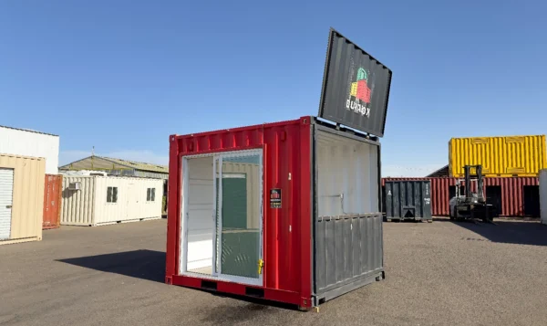 10-Fuß-Container-Imbissstand